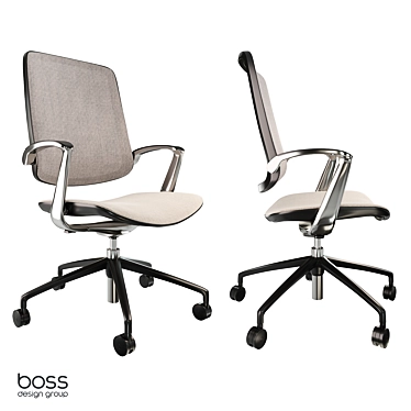 Trinetic Office Chair: 3D Model 3D model image 1 