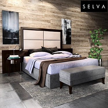 Elegant Selva Hospitality Set 3D model image 1 