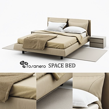 Galactic Dream Bed Set 3D model image 1 