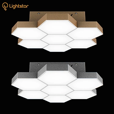 Favo Lightstar LED Ceiling Chandelier 3D model image 1 
