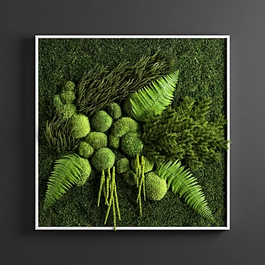 Green Panel 800mm | 3D Max, Obj | V-Ray Render 3D model image 1 