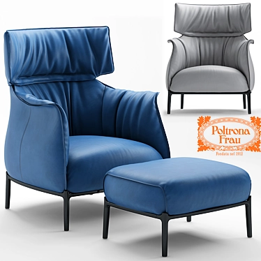 Archibald Armchair: Elegant Comfort 3D model image 1 