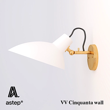 Astep VV Cinquanta Wall Bracket 3D model image 1 