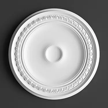 Ornate Ceiling Rose 62cm Diameter 3D model image 1 