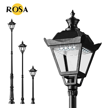 ROSALight Park Luminaire OS-1 LED 3D model image 1 