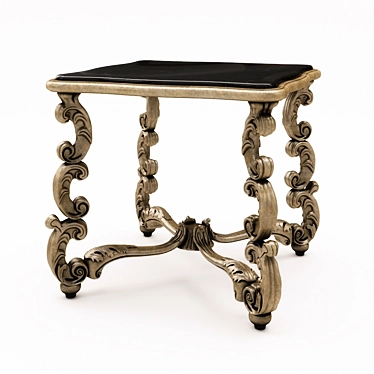 Elegant Firenze Small Table 3D model image 1 