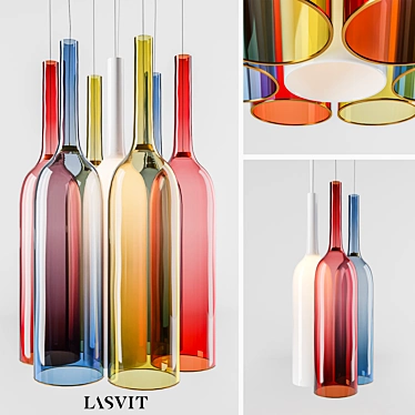 Lamp Jar RGB Lasvit: Unique Lighting Experience 3D model image 1 