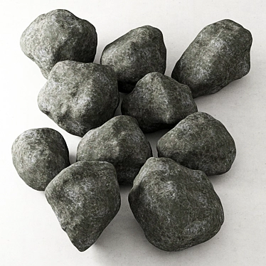 Stone Collection: High-Quality 3D Textures 3D model image 1 