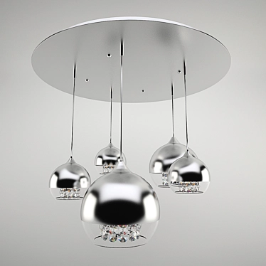Maytoni Fermi 3-Piece Lighting Set 3D model image 1 
