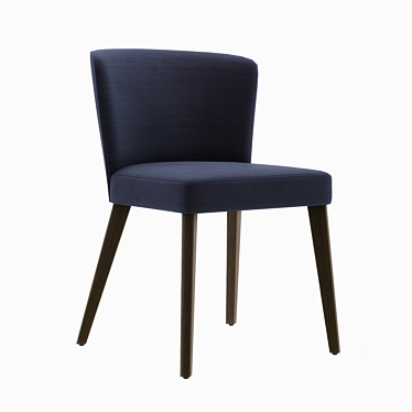 Elegant Eva's Chair: Stylish and Comfortable 3D model image 1 