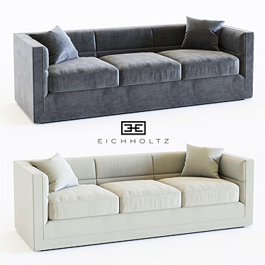 Luxurious Adonia Sofa by Eichholtz 3D model image 1 