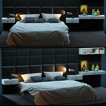 COURCHEVEL BED 2 by Roche Bobois