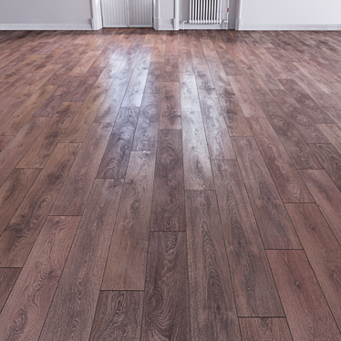 Title: Durable Oak Krono Original Flooring 3D model image 1 