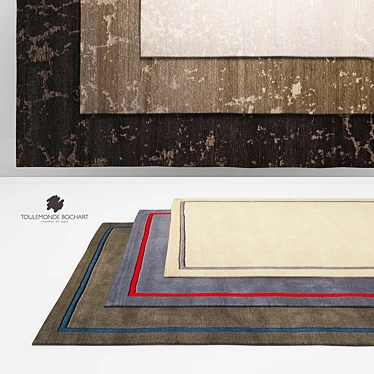 Studio Toulemonde Bochart Hand-Knotted Rugs 3D model image 1 