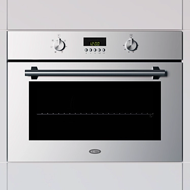 Title: Boretti BCM45IX Compact Oven 3D model image 1 