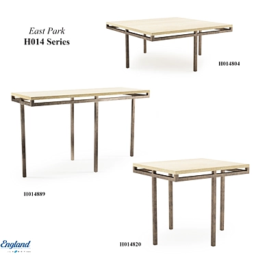 Premium East Park Tables: England Furniture's Finest 3D model image 1 