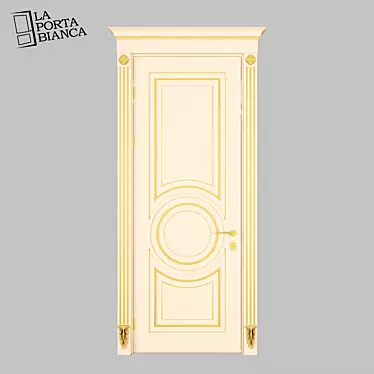 Catherine 3 Interior Door by LaPortaBianca 3D model image 1 