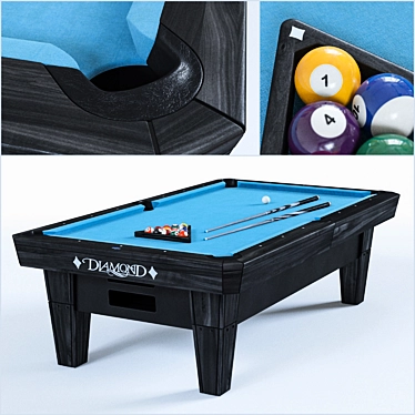 The Diamond 8 "PRO-AM billiard table