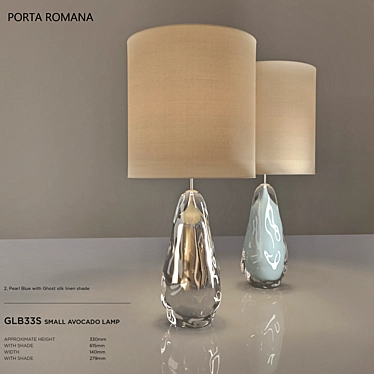 Porta Romana Small Avocado Lamp