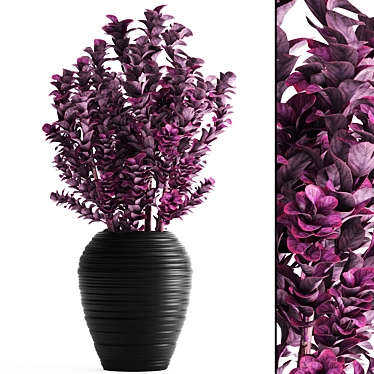 Exotic Berberis: A Vibrant Garden Delight 3D model image 1 