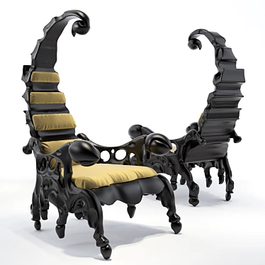 3D Max Scorpion Chair 3D model image 1 