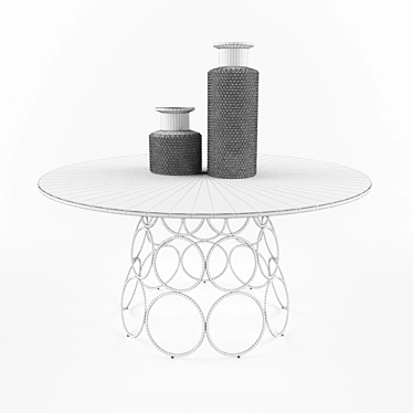 Italian Design: Bonaldo Hulahoop 3D model image 1 