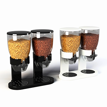 Hotel Breakfast Cereal Dispenser 3D model image 1 