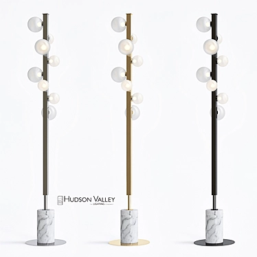 Hudson Valley Mini Hinsdale LED Floor Lamp 3D model image 1 