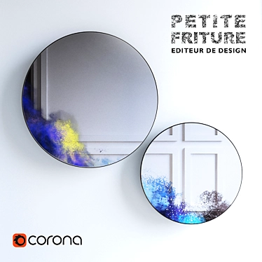 Cornflower Dream Mirrors 3D model image 1 