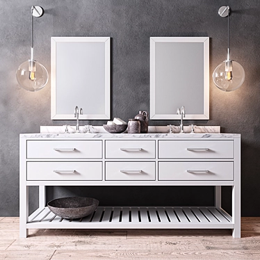 HUTTON DOUBLE WASHSTAND