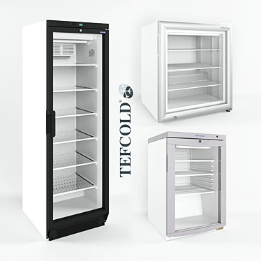 Tefcold Refrigerated and Freezers: bc85, ufsc370g, uf100g 3D model image 1 