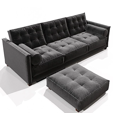 Flexform LE CANAPÈ: Luxurious Furniture in Corona Material 3D model image 1 