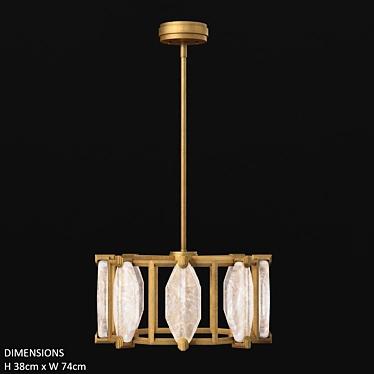 Allison Paladino Fine Art Lamps 3D model image 1 