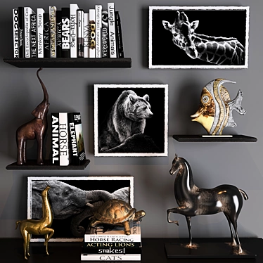 Exquisite Decor Set 23 3D model image 1 