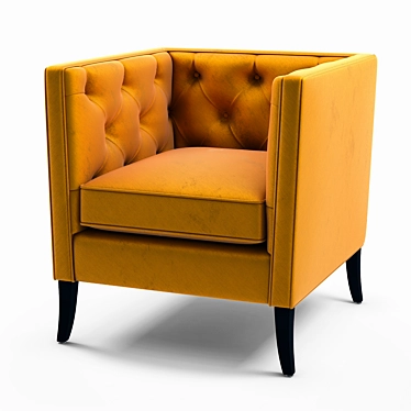 Homeline Emerson Capitone Armchair: 3D Model 3D model image 1 