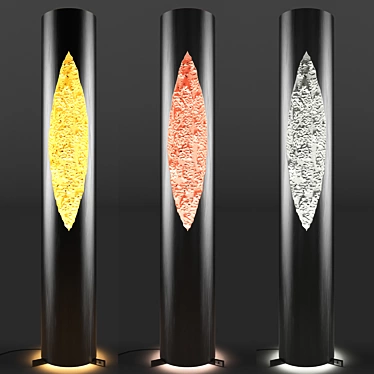 Title: Catellani & Smith Luci d'Oro Colonna Floor Lamp 3D model image 1 