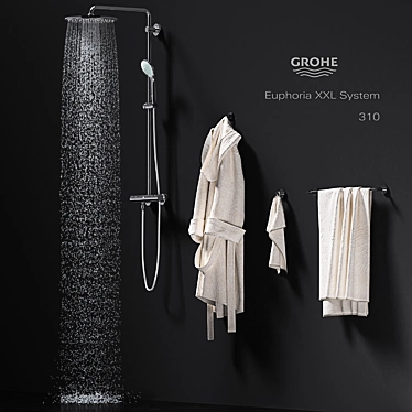 GROHE Blissful Bath Set 3D model image 1 