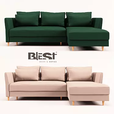 Blest TM Atari Corner Sofa 3D model image 1 