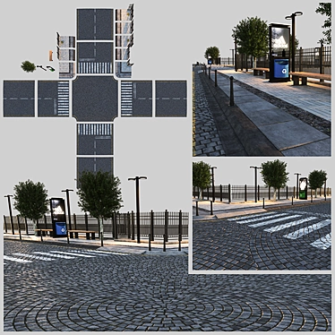 sidewalk - 3D models category