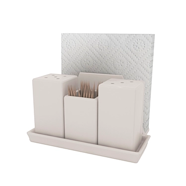 Season It Set: Salt & Pepper 3D model image 1 