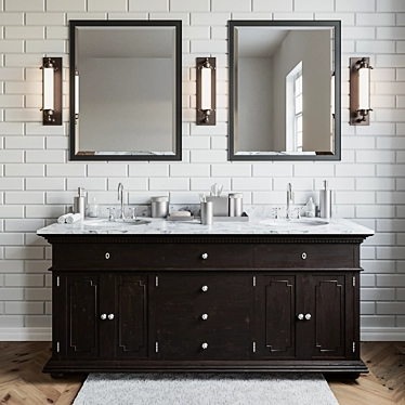 James Double Vanity RH