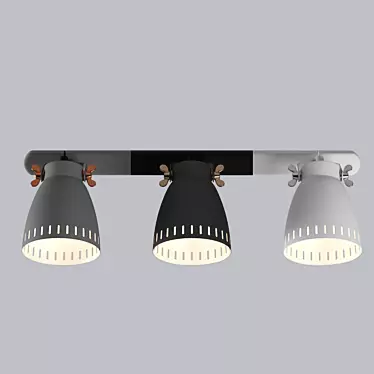 Title: Camelion New York WML-428-3 Wall Light 3D model image 1 