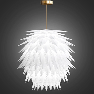 Papel Lámparas: Elegante y Decorativo 3D model image 1 