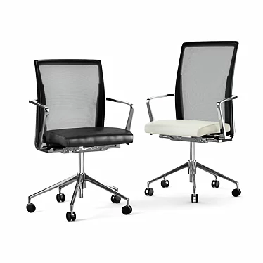 Ergonomic Sava Mesh Chair 3D model image 1 