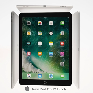 Apple iPad Pro 12.9 3D model image 1 