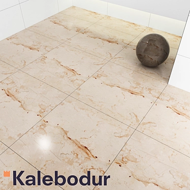 Breciia Aurora Porcelain Tile 3D model image 1 