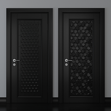 Modern Style 800x2000mm Door 3D model image 1 