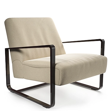 Sleek and Stylish Chair 3D model image 1 