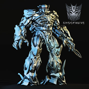 Transforming Decepticon SHOCKWAVE Model 3D model image 1 