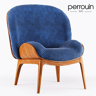Cozy Hug Armchair Perrouin 3D model image 1 
